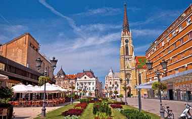 Novi Sad square, Vojvodina region, Serbia Novi Sad square, Vojvodina region, Serbia